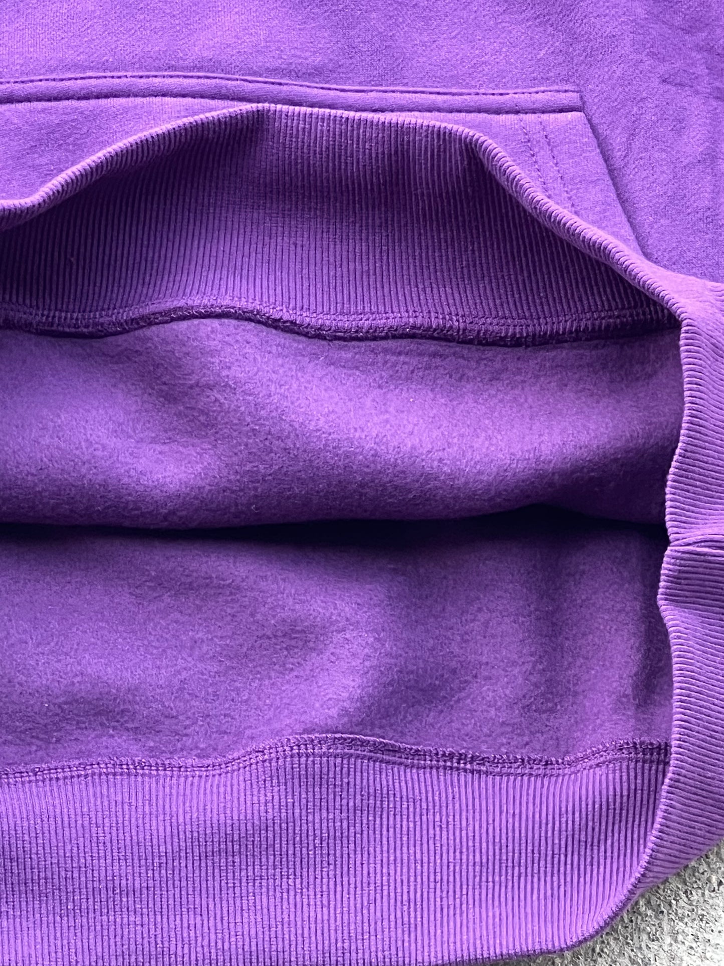 Dark Violet Purple Hoodie