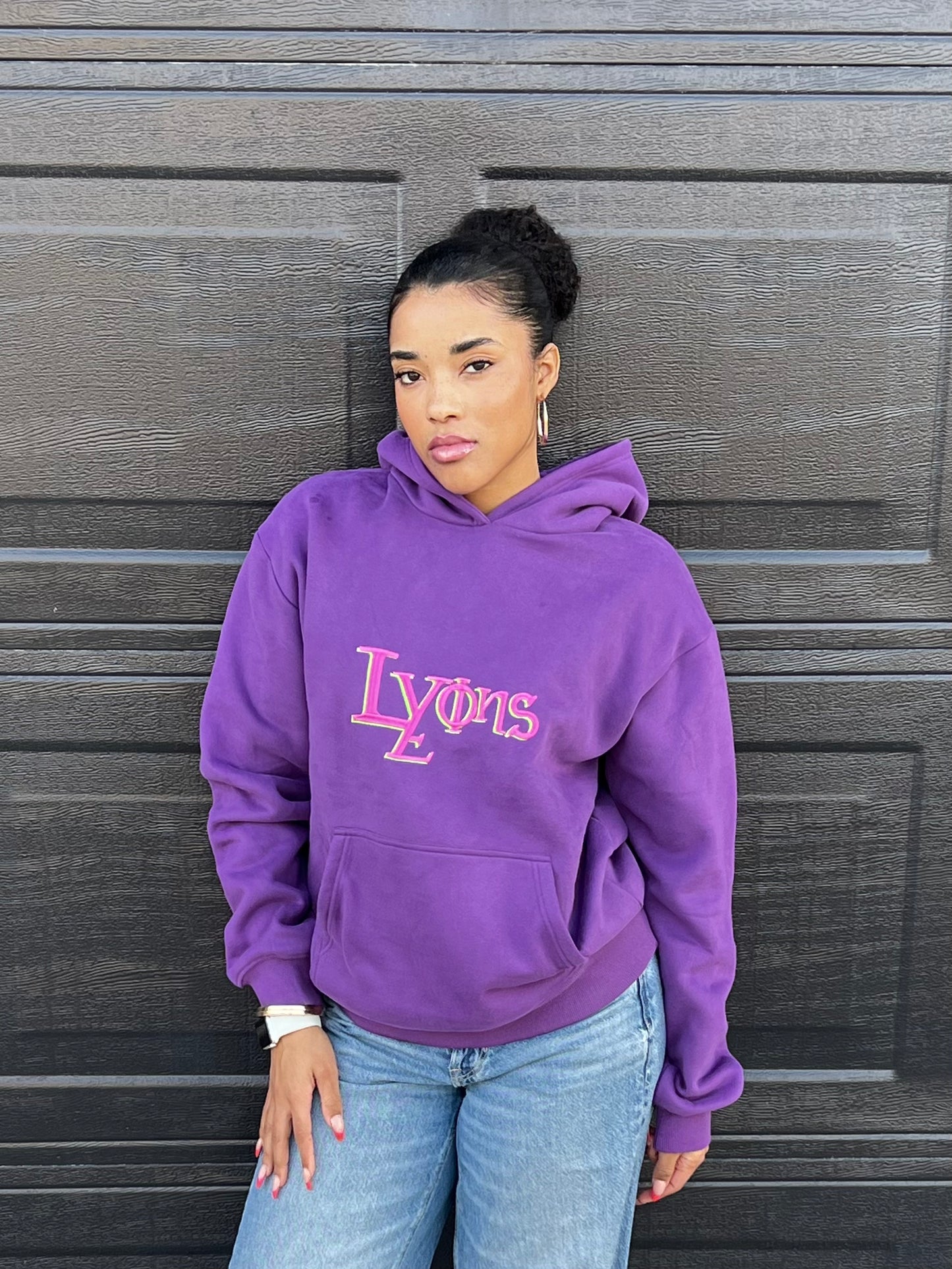 Dark Violet Purple Hoodie