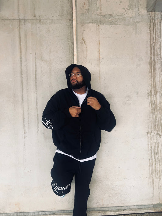 Lyones "Uniform 001" Winter Edition Sweatpants (Black)