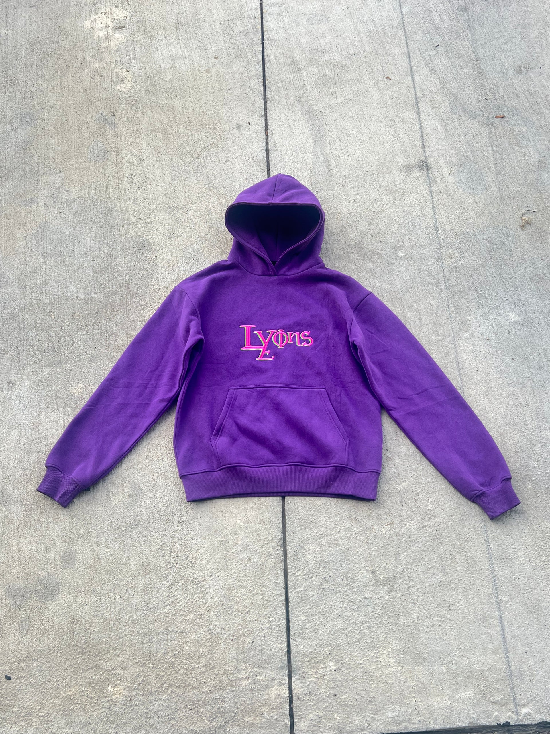 LA+ DARKNESSS HOODIE / VIOLET Lサイズ Dark Violet Purple Hoodie - L LA+ DARKNESSS HOODIE / VIOLET M size