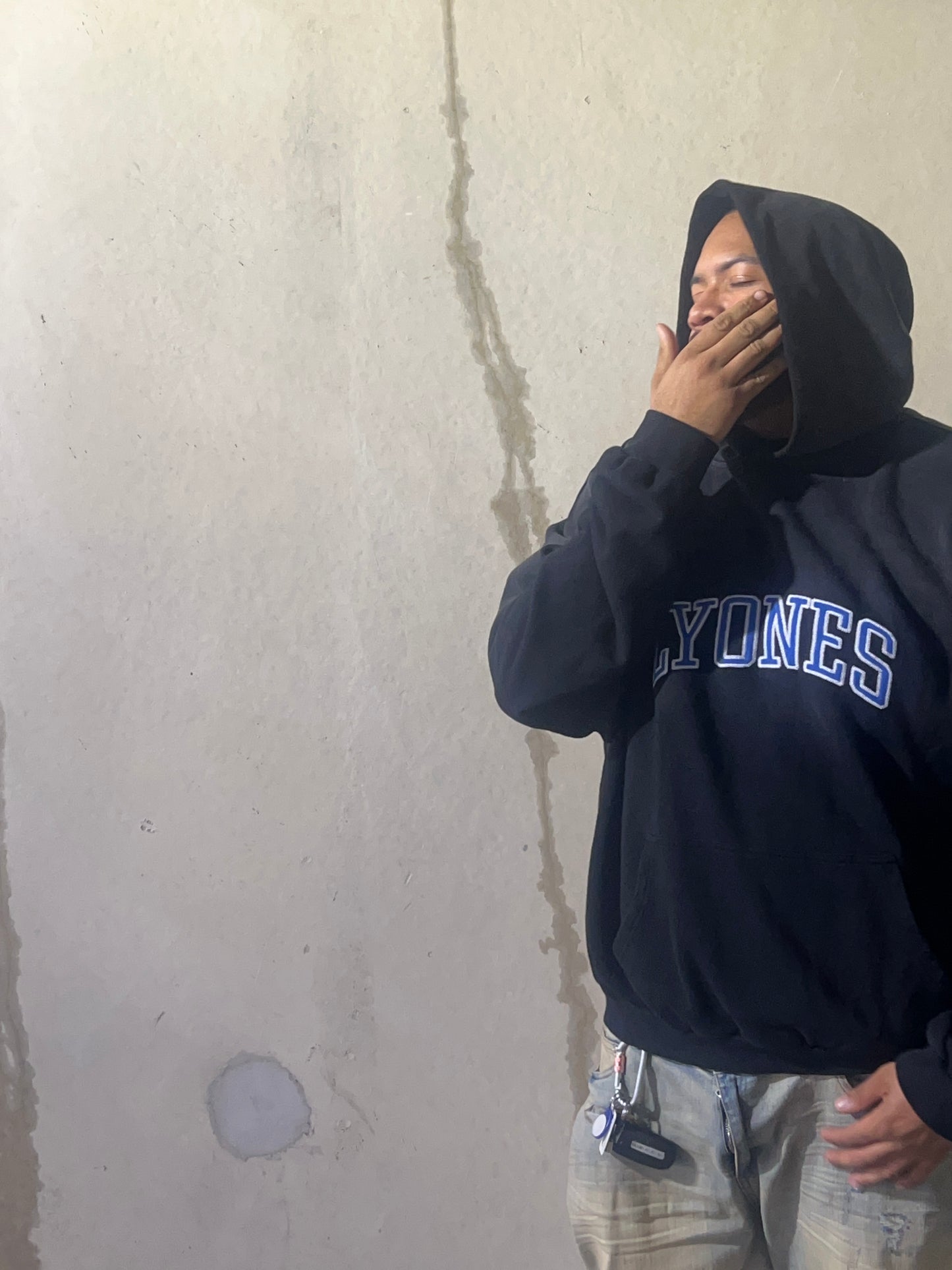 Lyones Varsity Blue Hoodie