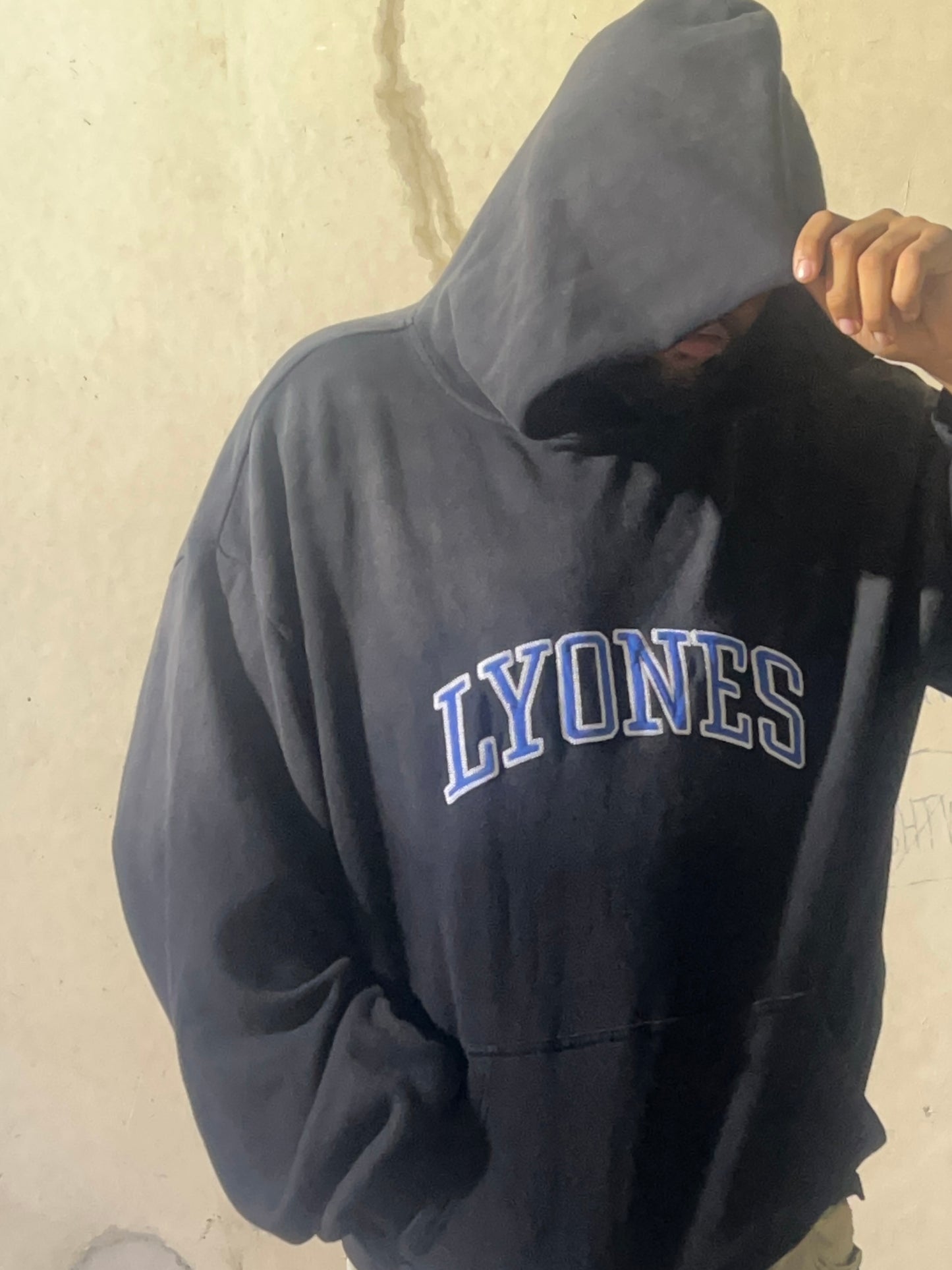Lyones Varsity Blue Hoodie
