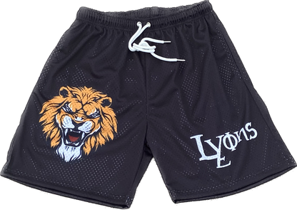 'Omaha Black' Mesh Shorts