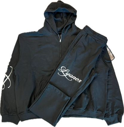 Lyones "Uniform 001" Winter Edition Sweatpants (Black)