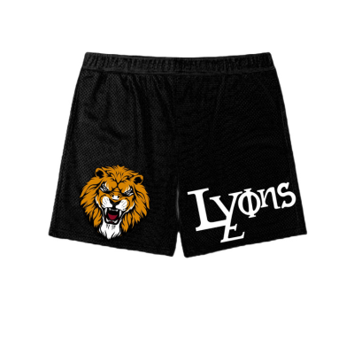 'Omaha Black' Mesh Shorts