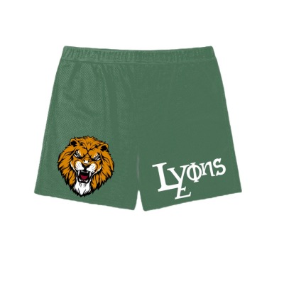 'Eagle Green' Mesh Shorts