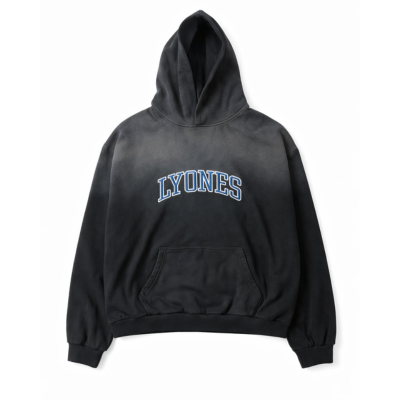 Lyones Varsity Blue Hoodie